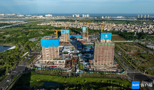 中國海油深海能源開發(fā)總指揮部基地項目03地塊主體工程封頂